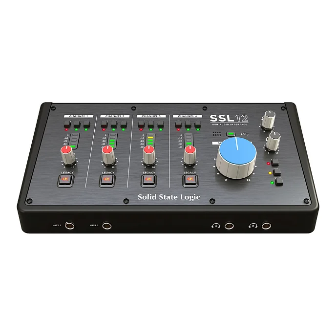 Аудиоинтерфейс Solid State Logic SSL 12 Black - рис.0