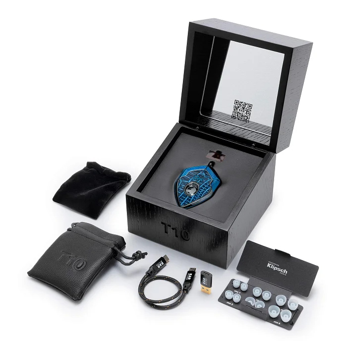 Беспроводные наушники T10 Bespoke Edition Flame Blue - рис.6