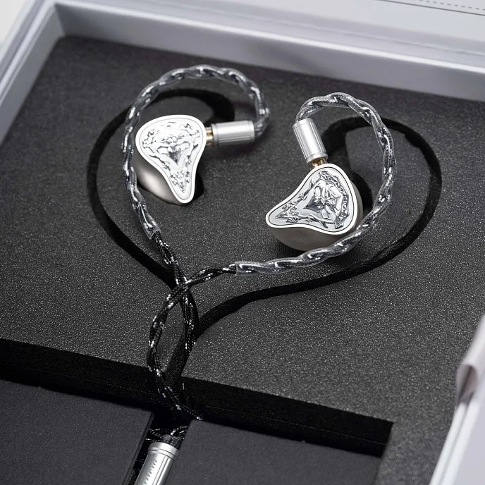Наушники внутриканальные Kinera ThorKing Glossy Silver - рис.10