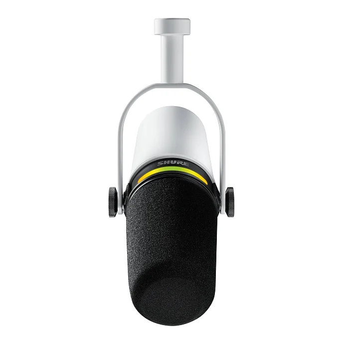 Микрофон для стриминга и игр Shure MV7+ White - рис.1