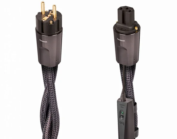Кабель AudioQuest Thunder High-Current C15 1.0 m - рис.0