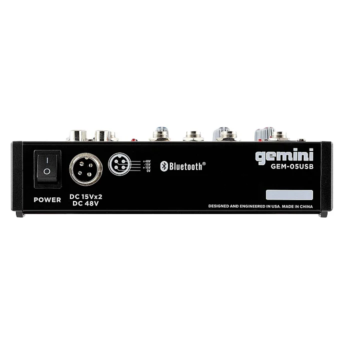 Микшерный пульт Gemini GEM-05USB - рис.2