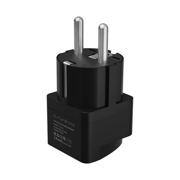 Переходник Caweon C-10-2-BK Black - рис.3