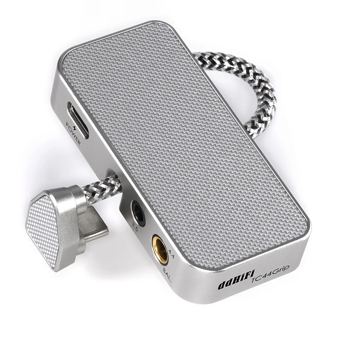 Усилитель-ЦАП для наушников ddHiFi TC44Grip Silver - рис.1
