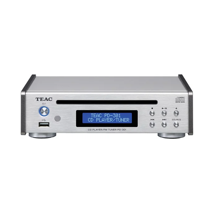 CD проигрыватель TEAC PD-301-X Silver - рис.0