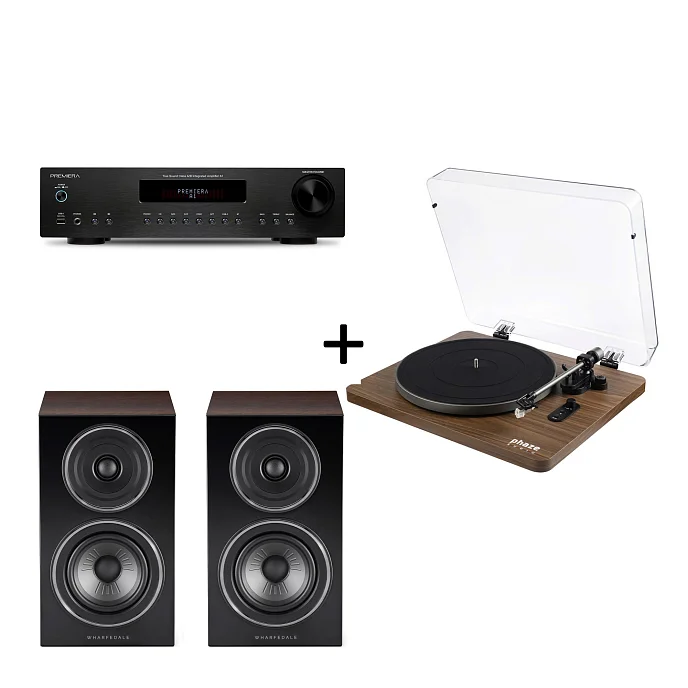 Комплект Wharfedale Diamond 12.1 + Phaze Audio Diana + Premiera A1 - рис.0