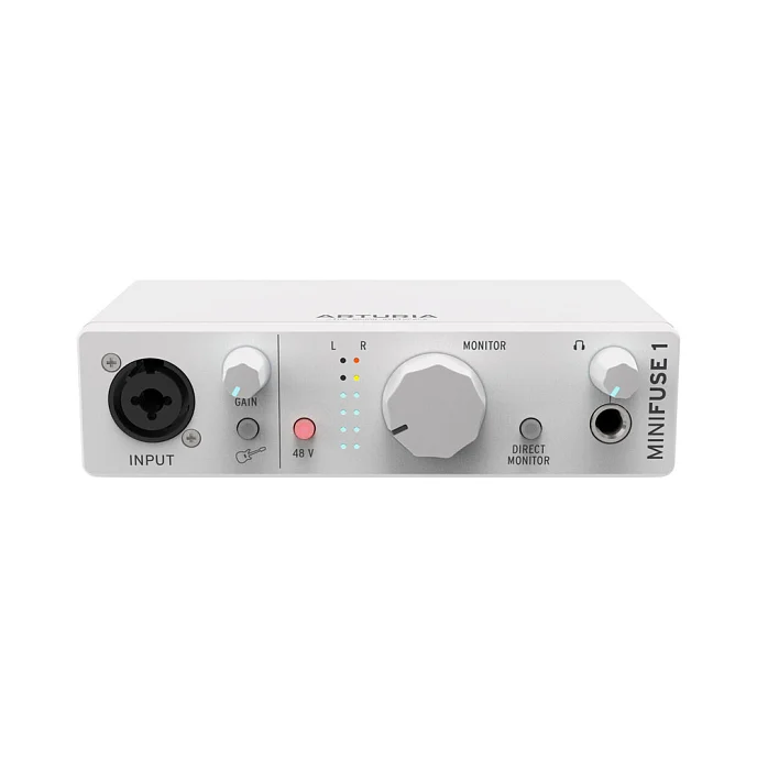 Аудиоинтерфейс Arturia MiniFuse 1 White - рис.0