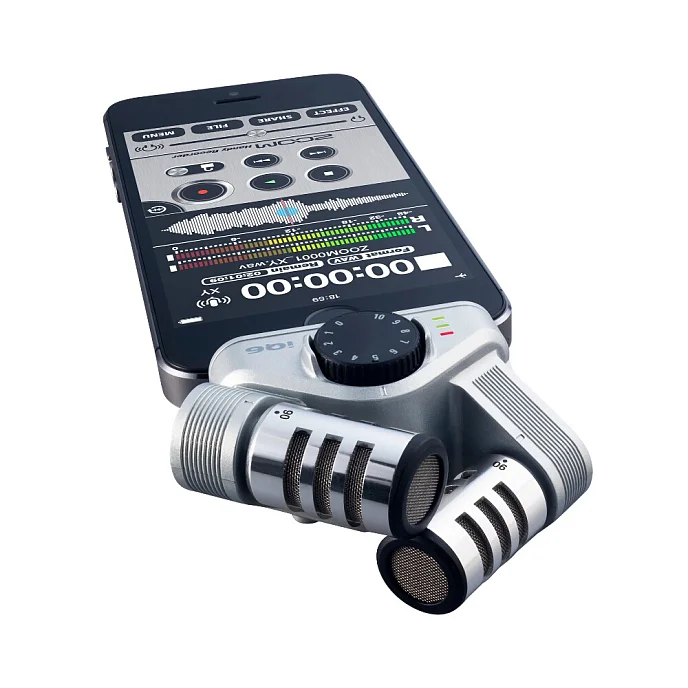 Микрофон для iOS-устройств Zoom iQ6 Silver - рис.6