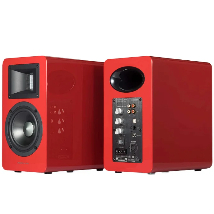 Полочная акустика Edifier AirPulse A100 Red - рис.3