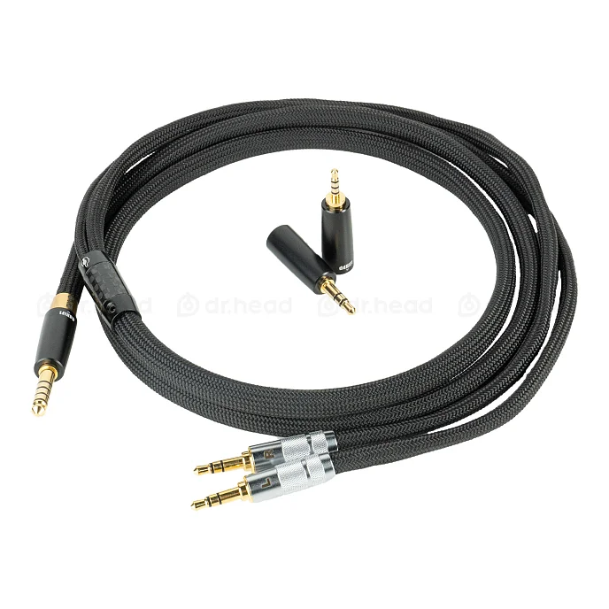 Кабель HeadMade EX-9 Focal Stellia Denon Multi-Plug 2.5-3.5-4.4 1.2m - рис.0