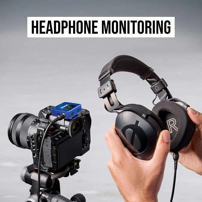 Микрофон беспроводной RODE Wireless GO Gen 3 Cobalt - рис.4