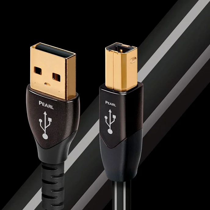 Кабель AudioQuest Pearl USB-A - USB-B 0.75m - рис.1