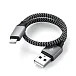 Кабель Satechi USB-A to Lightning Short Cable Space Grey - рис.2
