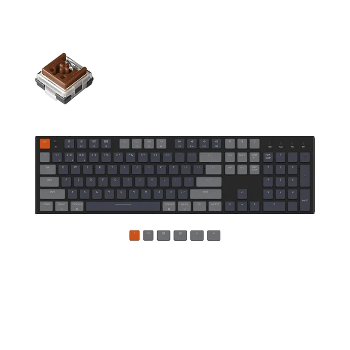 Клавиатура Keychron K5SE-E3 Keychron Optical Brown Switch RGB - рис.0