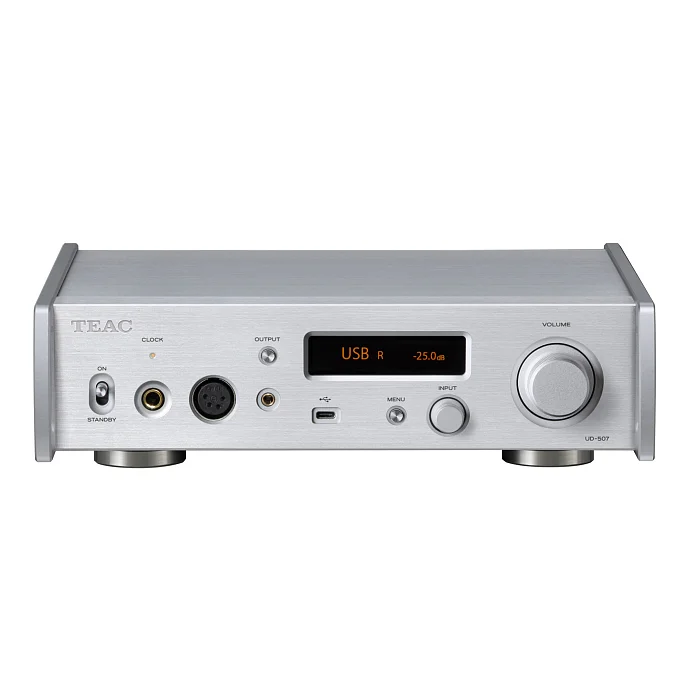 Усилитель для наушников с ЦАП TEAC UD-507 Silver - рис.0