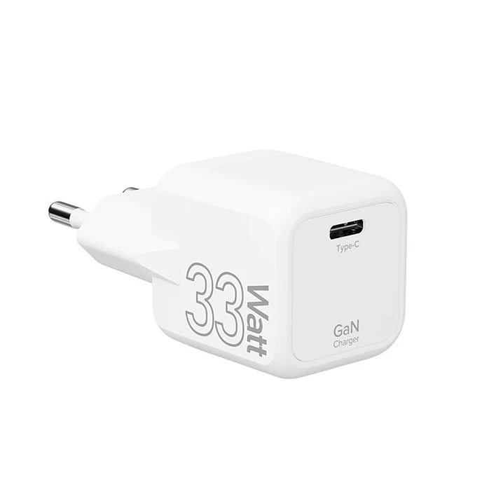 Сетевое зарядное устройство Lyambda LJC-33-1C 33W GaN White - рис.0