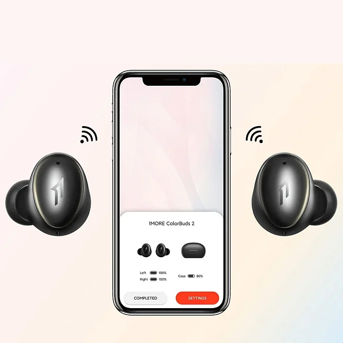 Беспроводные наушники 1MORE ColorBuds 2 Black - рис.10