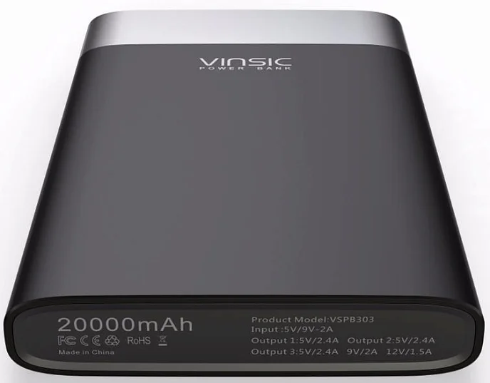 Внешний аккумулятор Vinsic VSPB303 20000mAh - рис.1
