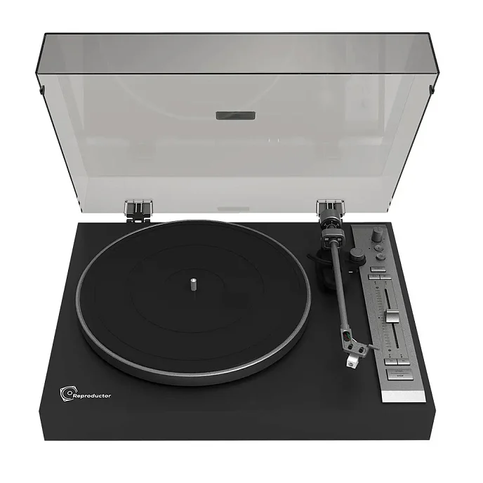 Проигрыватель винила Reproductor RP-300BT Black - рис.0