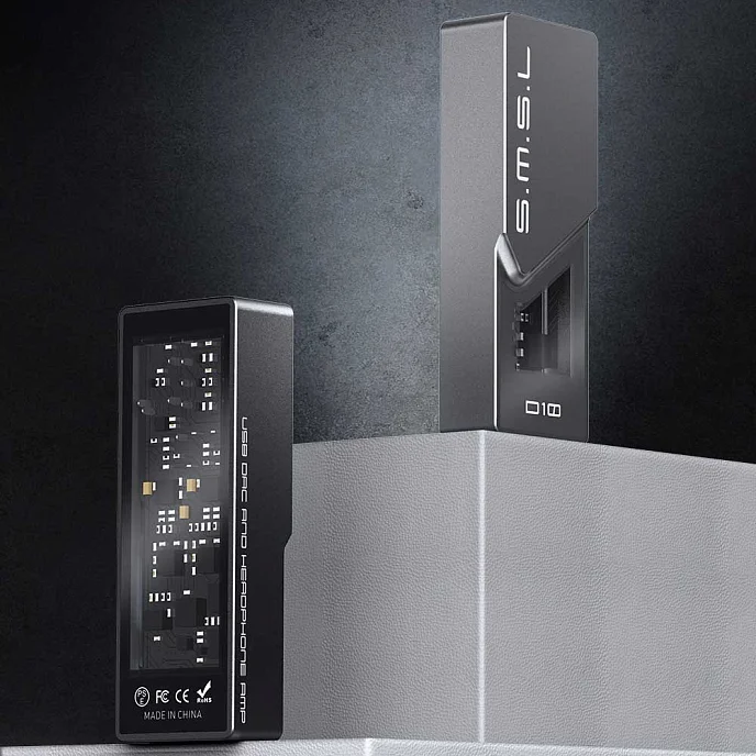 Усилитель для наушников с ЦАП SMSL D10 Black - рис.7