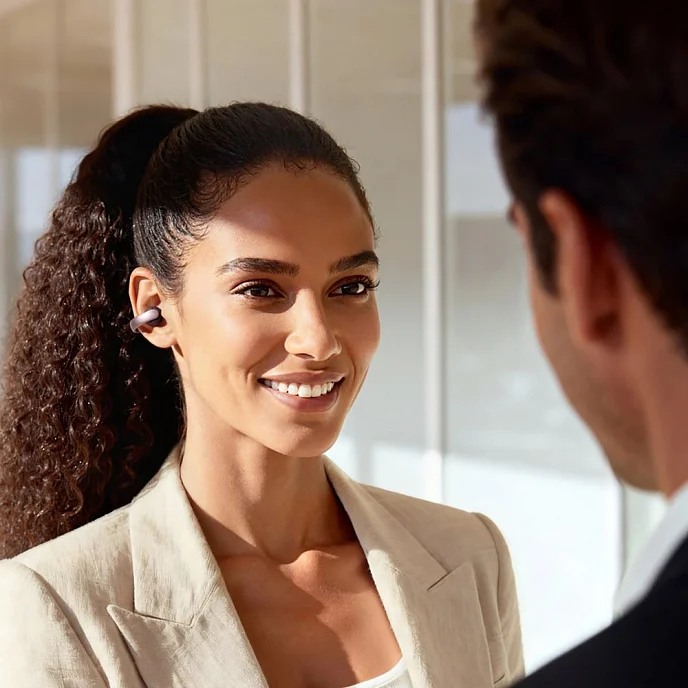 Беспроводные наушники Anker Soudncore AeroClip Pink - рис.5