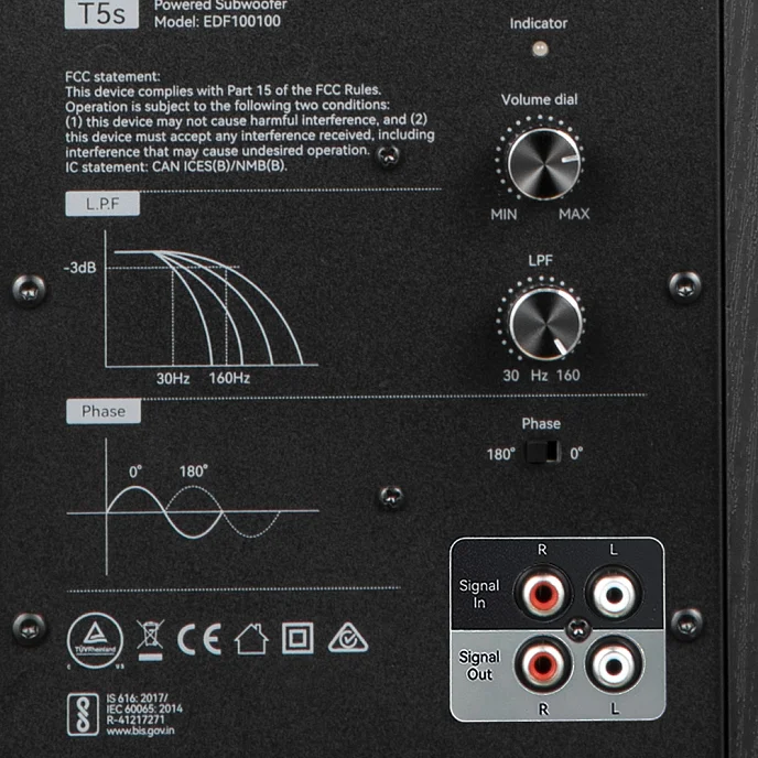 Сабвуфер Edifier T5s - рис.5