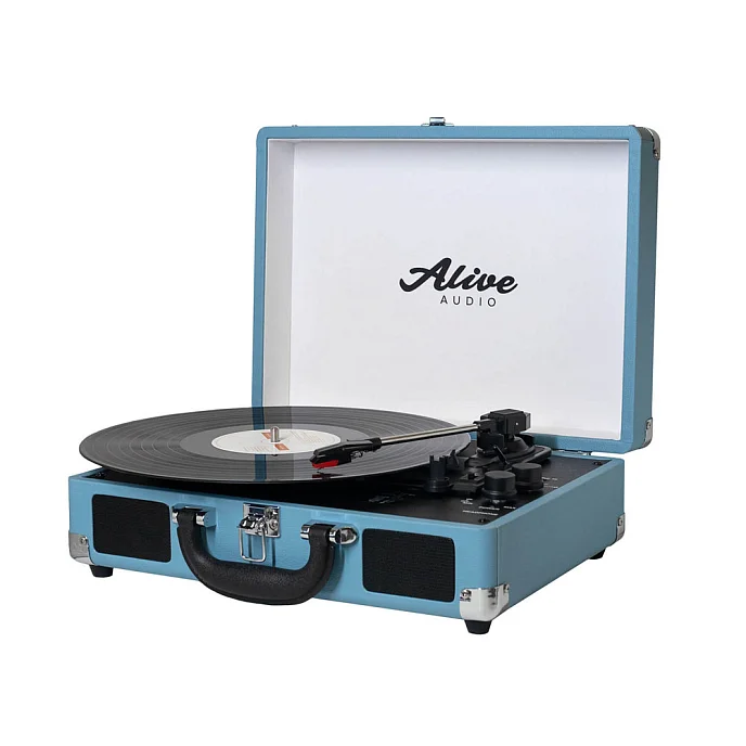 Проигрыватель винила Alive Audio GLAM Aqua - рис.1