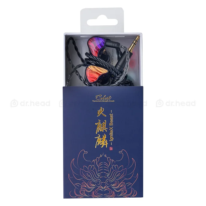 Наушники внутриканальные Celest IgniteX Beast Purple Red 3.5mm - рис.17