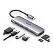 - рис.1 USB HUB Ugreen CM195 (70410) USB Hub Space Grey - рис.1