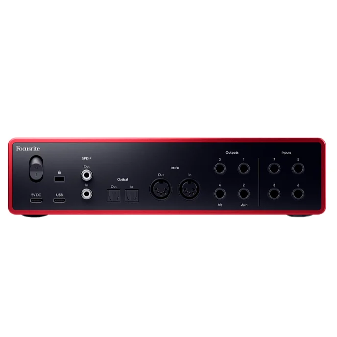 Аудиоинтерфейс Focusrite Scarlett 18i16 4th Gen Red - рис.2