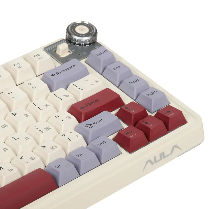 Клавиатура AULA AU75 Beige - рис.3