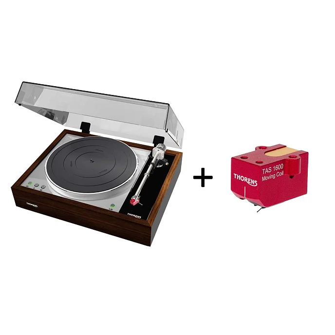 Проигрыватель винила Thorens TD-1601 + TAS 1600 HG Walnut - рис.0