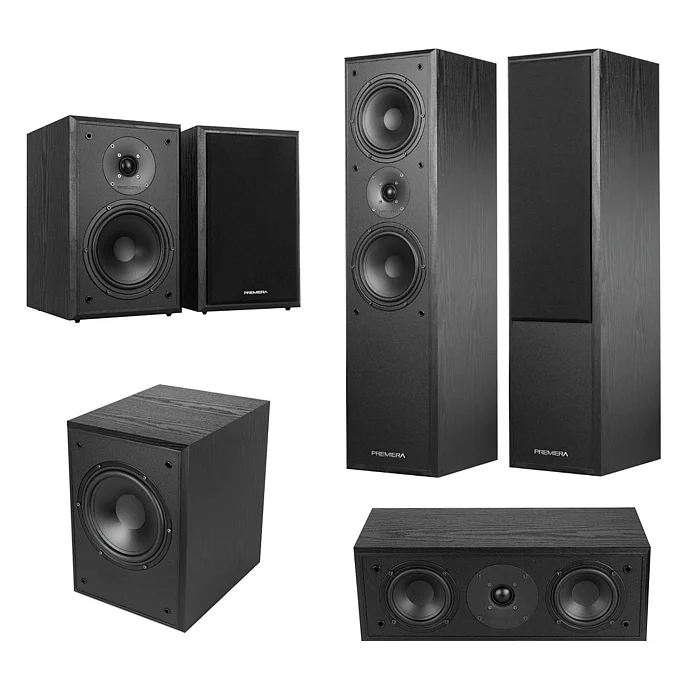 Комплект ECO Line 5.1 X Black Wood - рис.0