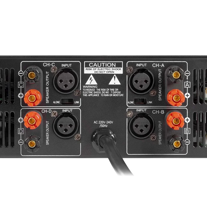 Усилитель мощности Premiera CH4 4300 Blue/Silver - рис.6