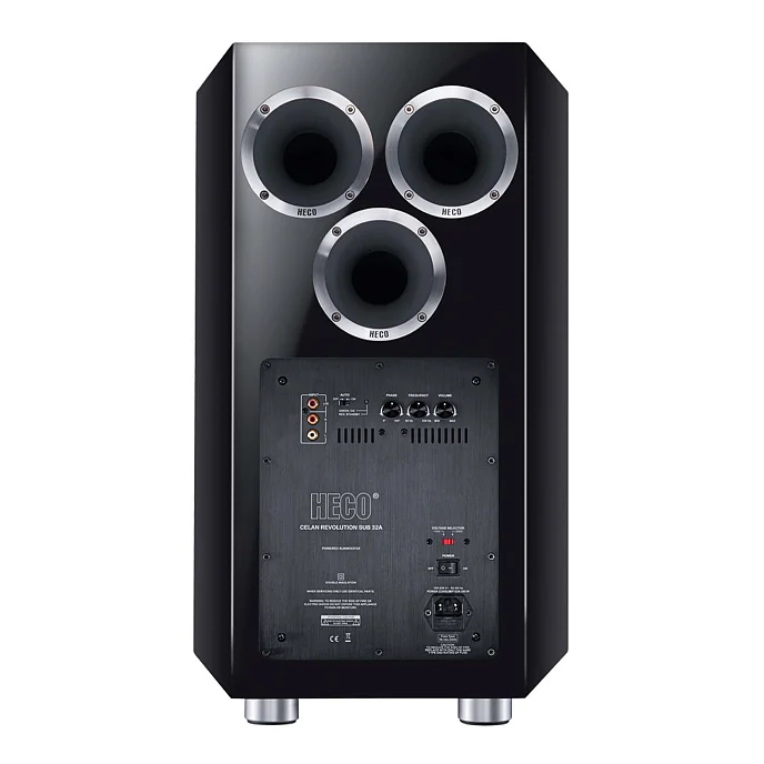 Сабвуфер HECO Celan Revolution Sub 32 A Piano Black - рис.2