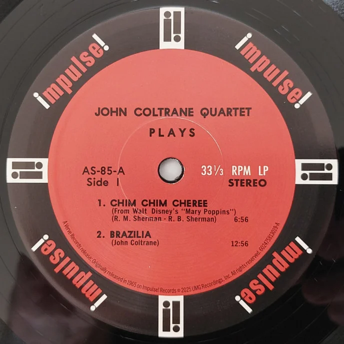 Пластинка The John Coltrane Quartet - The John Coltrane Quartet Plays LP - рис.6