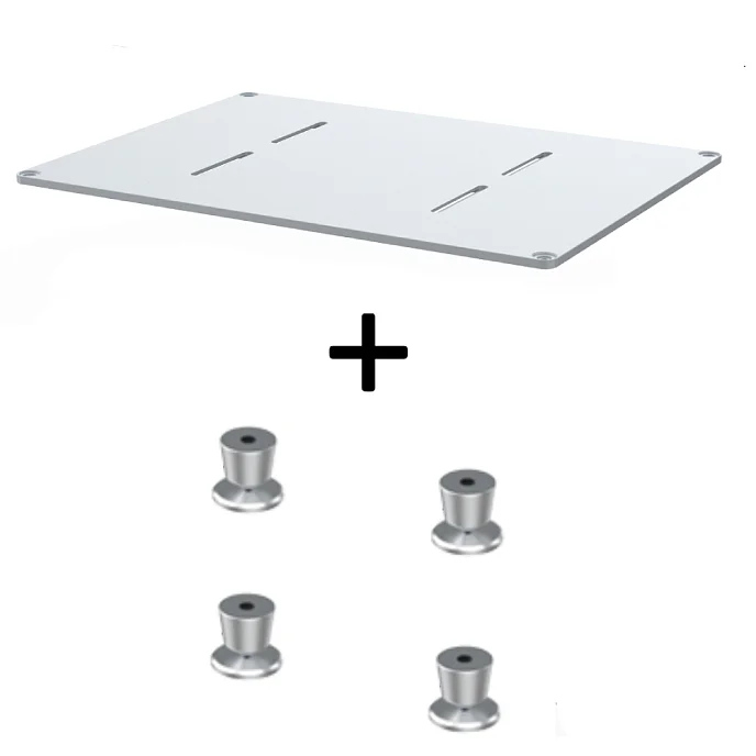 Стойка для Hi-Fi ddHiFi HS550 + Base Cool Gray - рис.0
