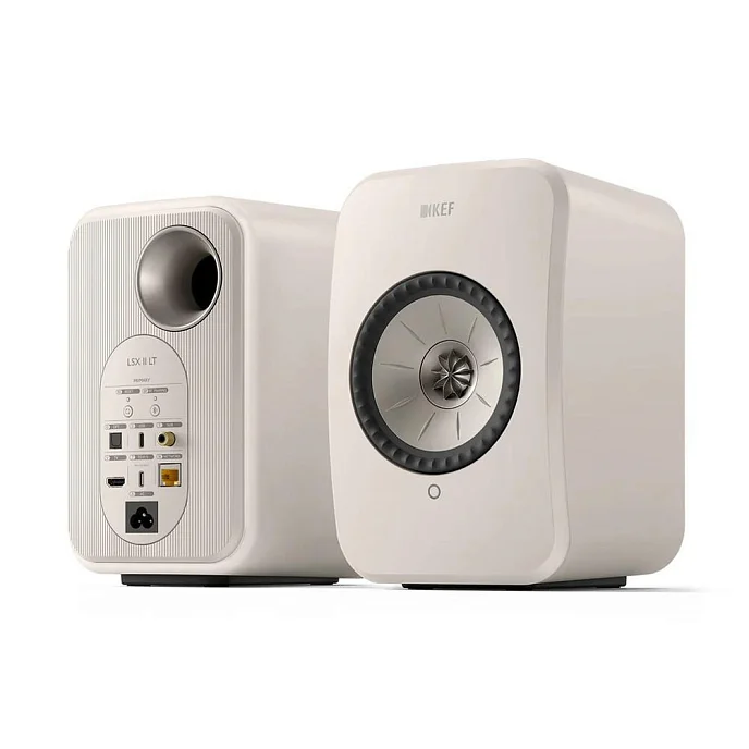 Полочная акустика KEF LSX II LT Stone White - рис.3