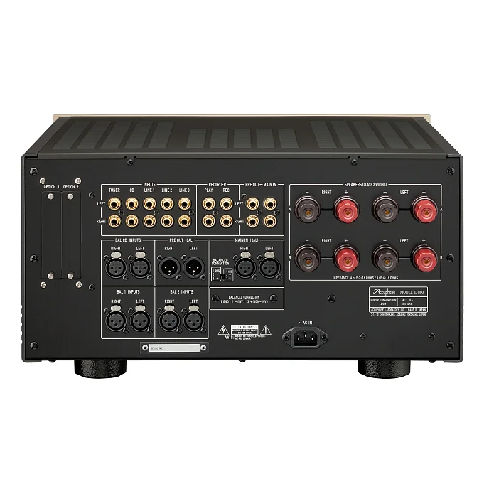 Интегральный усилитель Accuphase E-800 Gold - рис.2