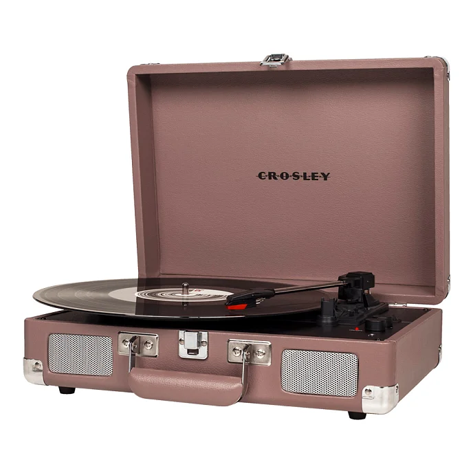 Проигрыватель винила Crosley Cruiser Deluxe Purple Ash - рис.1