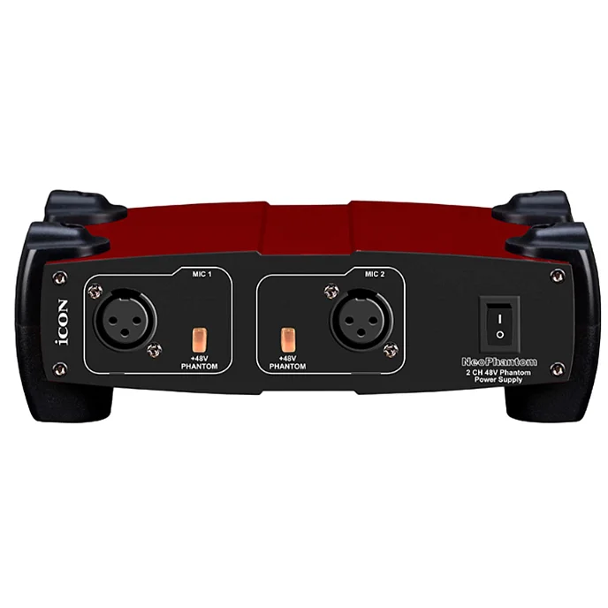 Блок питания iCON Neo Phantom Black Red - рис.0