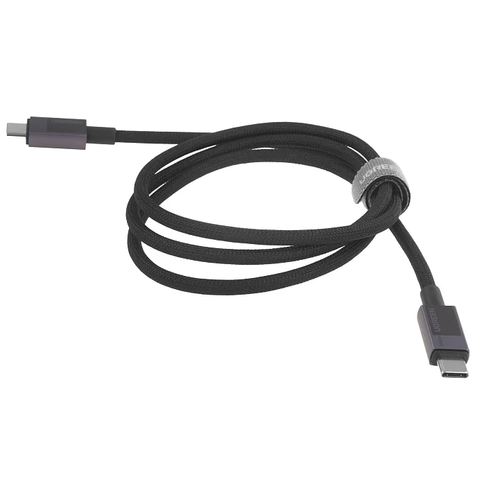 Кабель Ugreen L513 USB-C - USB-C 240W Black 1m - рис.1