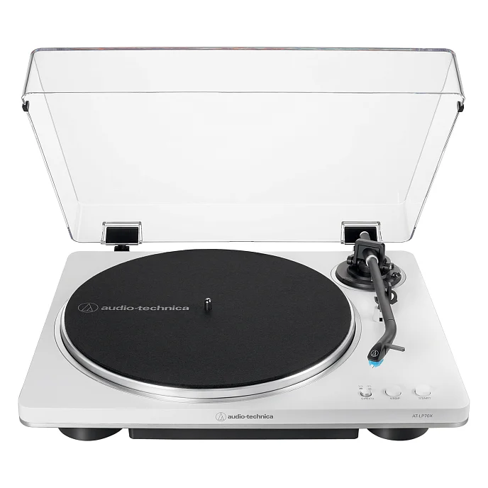 Проигрыватель винила Audio-Technica AT-LP70X White Silver - рис.0