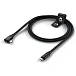 Кабель Satechi Right Angle PD USB-C - USB-C Black - рис.1