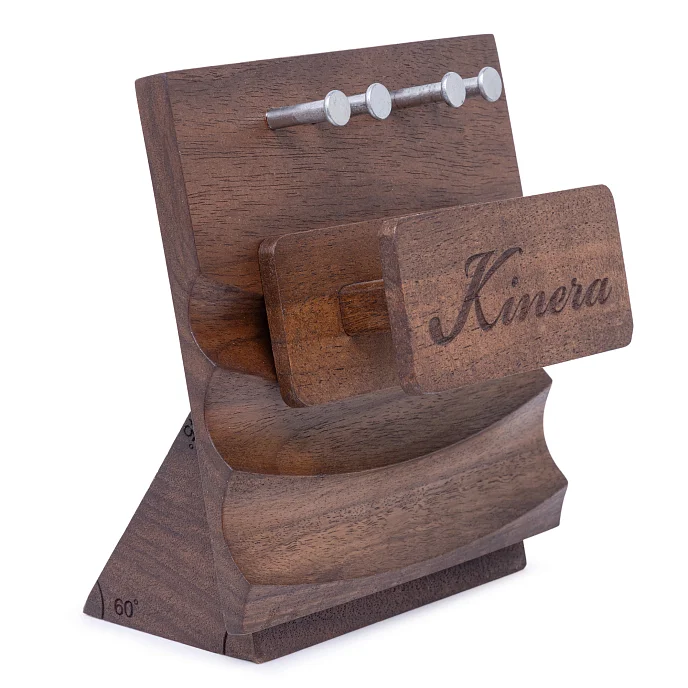Подставка под наушники Dr.Head Under Wood IEM Stand Kinera Walnut - рис.1