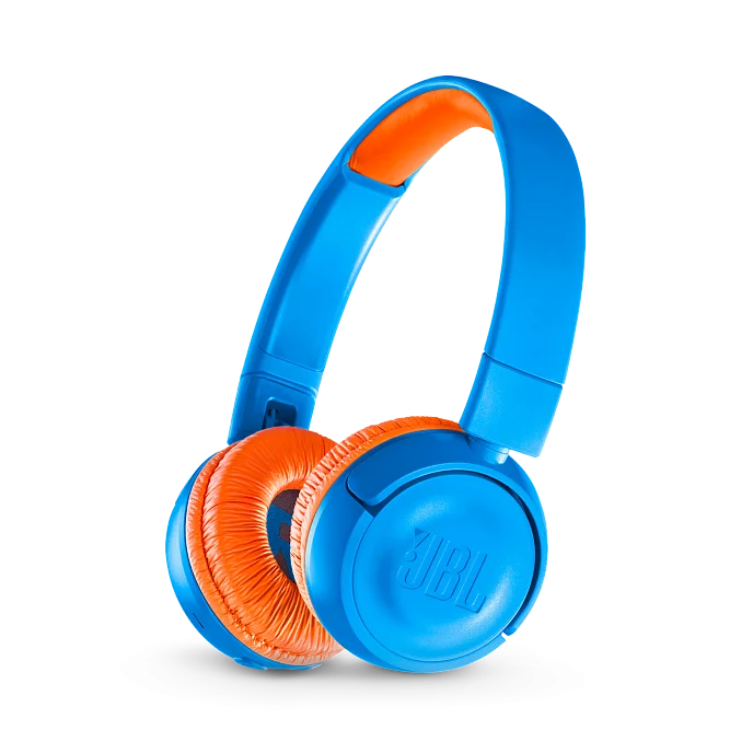 Беспроводные наушники JBL JR300BT Blue Orange - рис.0