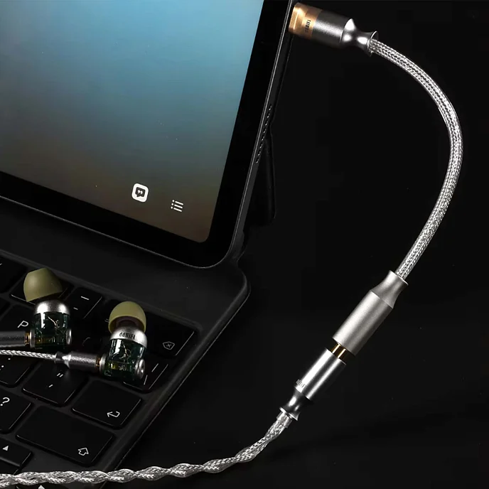 Усилитель-ЦАП для наушников ddHiFi TC35CM2 Silver USB-C - 3.5 mm - рис.6