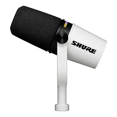 Микрофон для стриминга и игр Shure MV7+ White
