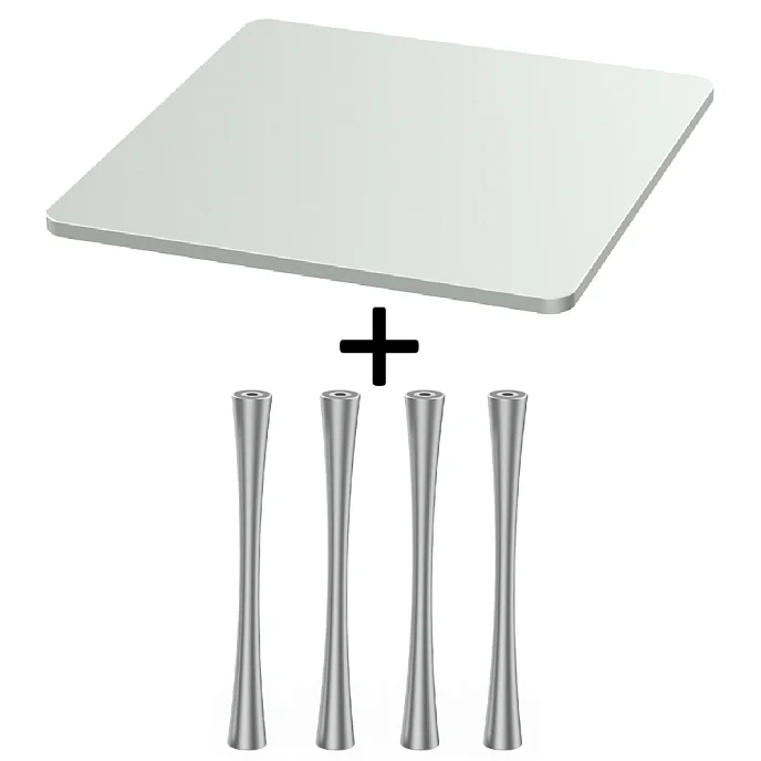 Стойка для Hi-Fi ddHiFi HS250 + SR180 x 4 Warm Gray/Silver - рис.0