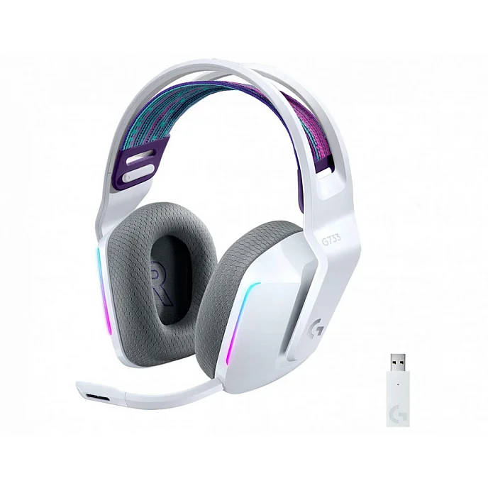 Игровая гарнитура Logitech G733 RGB Headset Wireless White - рис.0